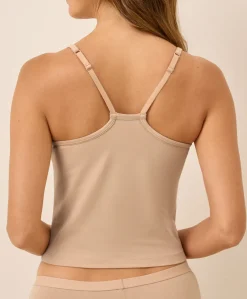 Organic Everyday Shelf Bra Cropped Camisole