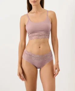 Organic Lace Modern Scoop Bralette