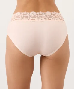 Organic Lace Waist Brief 3-Pack
