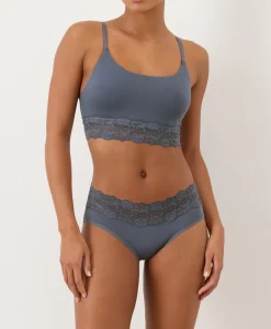 Organic Lace Waist Brief 3-Pack