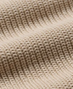 Organic Luxe Knit Henley Sweater