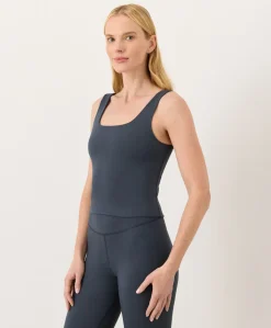 Organic On The Go-To Square Neck Tank