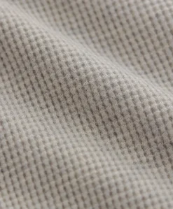 Organic Thermal Waffle Wide Leg Pant